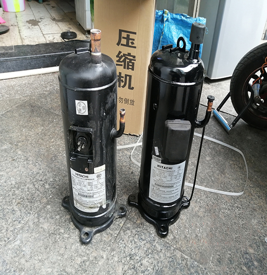 嫩江中央空调压缩机的更换维修
